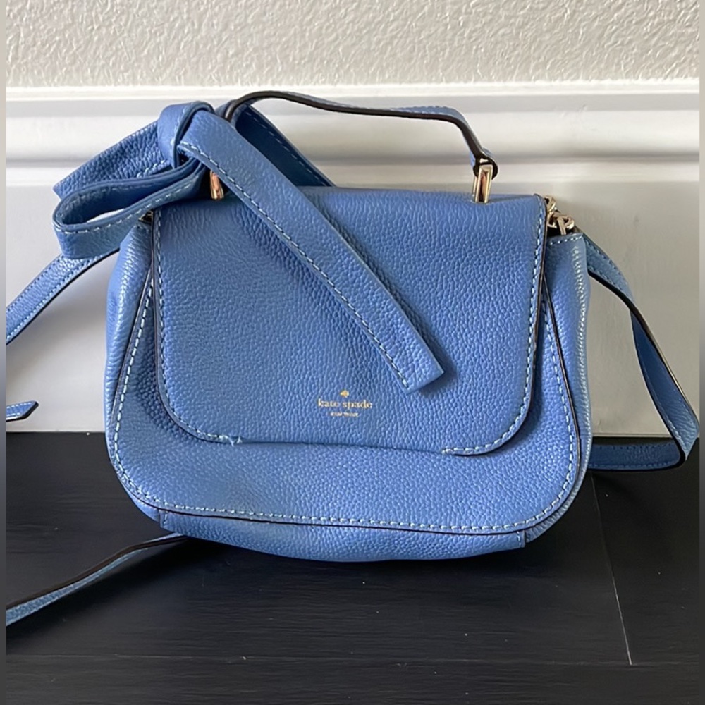 Kate Spade crossbody blue purse